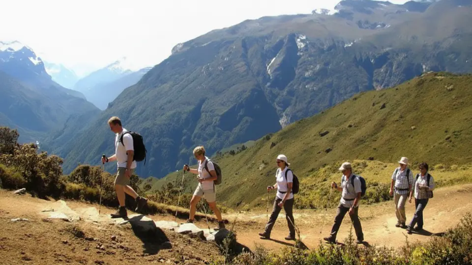Caminata de exploracion hacia Intipunki en el valle sagrado de los Incas