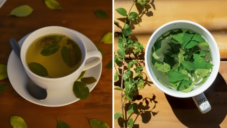 Mate de coca y mate de muña para conbatir el soroche en el Valle Sagrado de los Incas