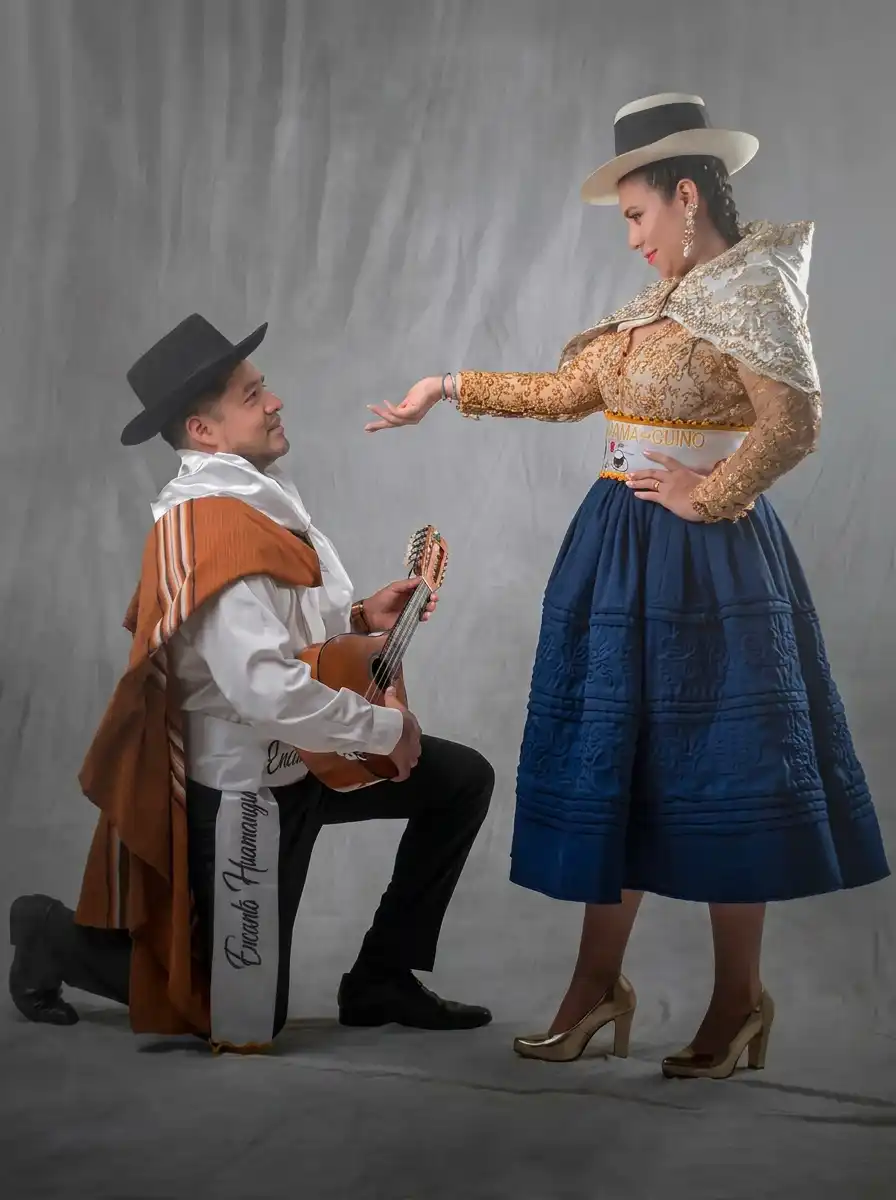 Atuendo tradicional de Ayacucho.