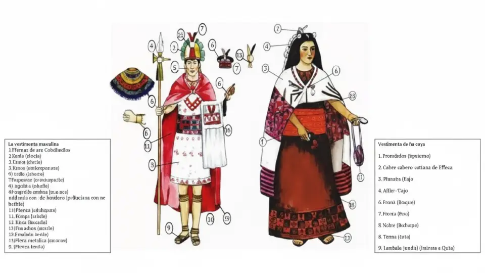 Vestimenta de la elite Inca
