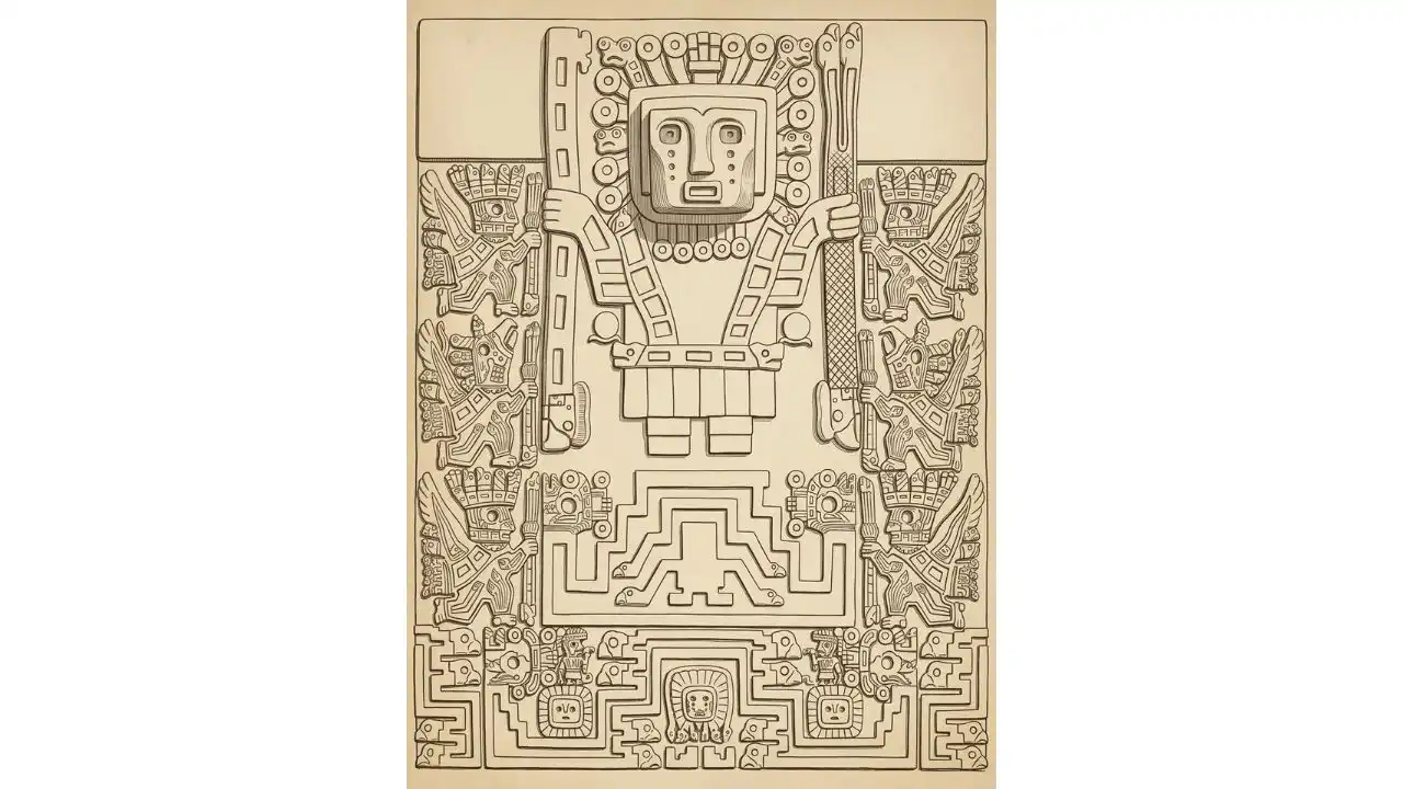 Ilustración de Viracocha, 