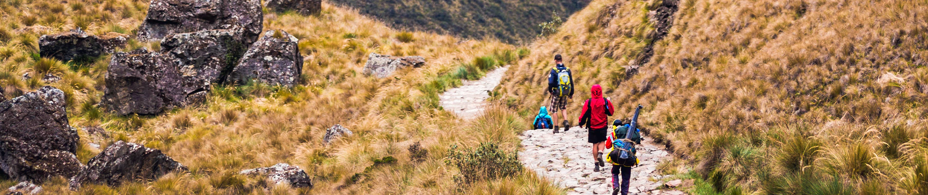 Warmiwañusca, also known as Dead Woman’s Pass, the most challenging section of the Inca Trail to Machu Picchu.
